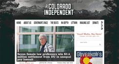 Desktop Screenshot of coloradoindependent.com